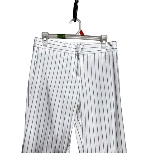 BcBG white pinstriped pants size 4 - Picture 4 of 11